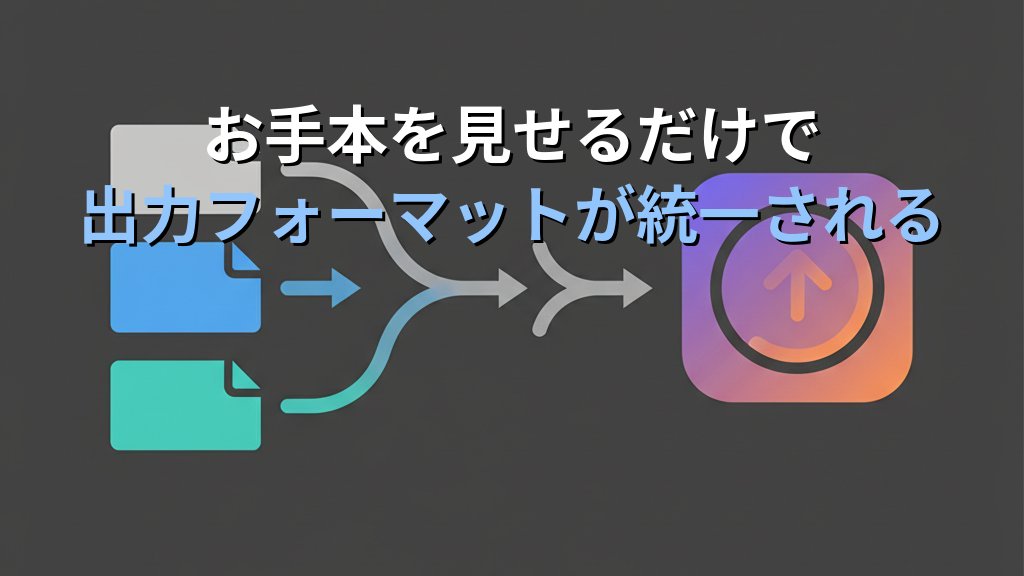 Few-shotプロンプトの書き方｜AIにお手本を見せて回答精度を上げる実践テクニック - 解説